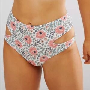 Beach Riot Floral High Waist Bottom